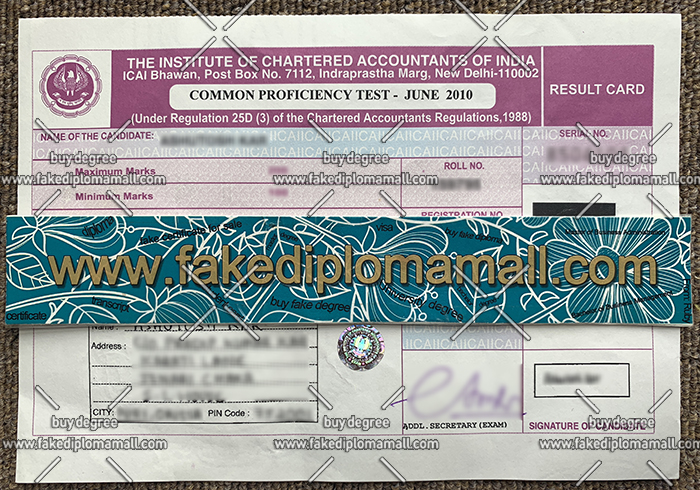 20190920153138 5d84f0da5eaf7 The Institute of Chartered Accountants of India Diploma, The ICAI Fake Certificate Sample