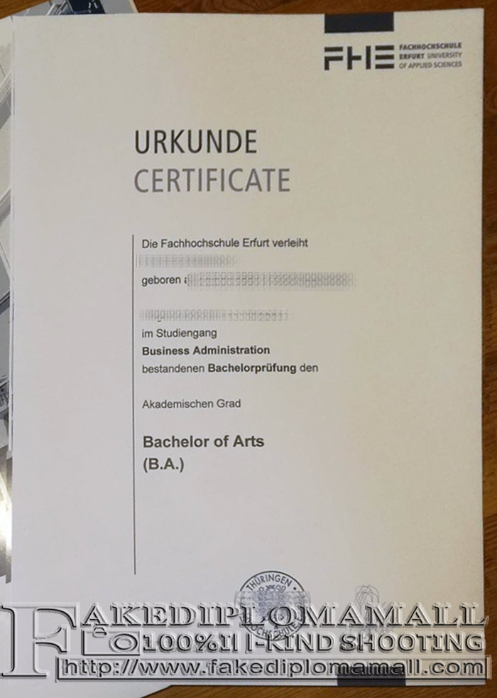 20190920153237 5d84f115c7056 The only way to Get the Fachhochschule Erfurt Bachelor Fake Diploma