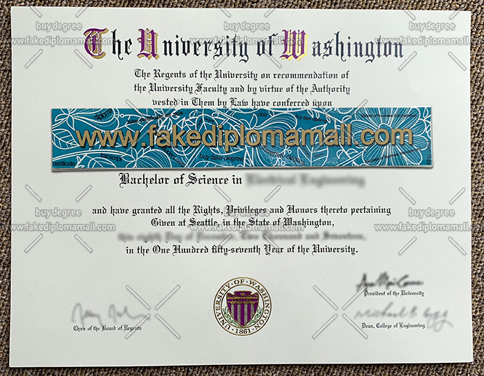 TheUniversity of Washington degree