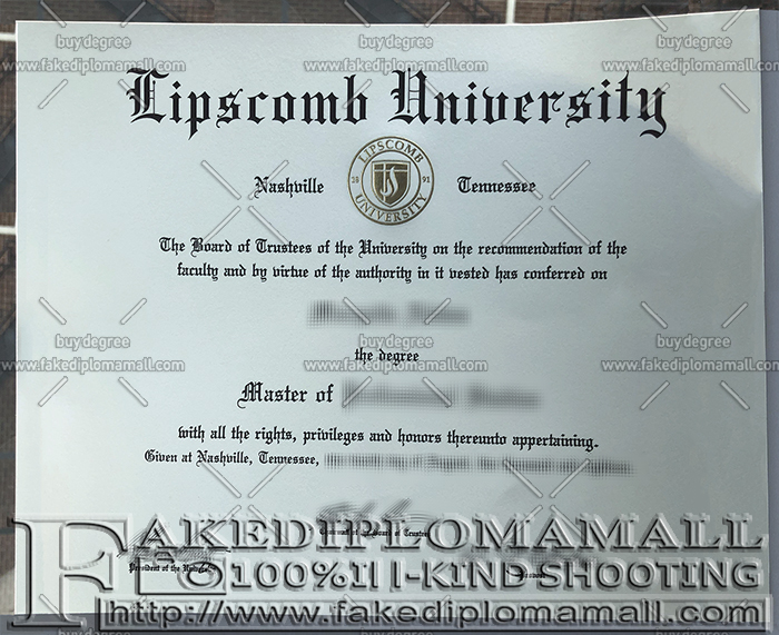 20190920154503 5d84f3ff6d480 Fake Lipscomb University Diploma Born Out in The Market