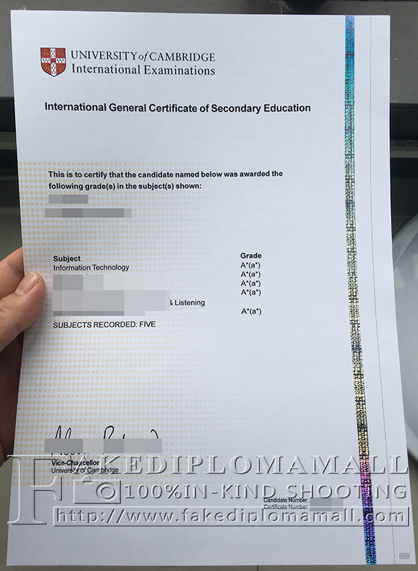 Where to Buy Fake IGCSE A Level Certificate? Best Site To Get Fake
