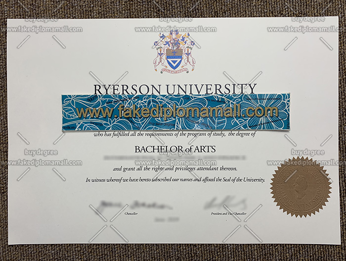 20190920160241 5d84f82125773 Ryerson University Diploma, Where to Buy Canadian University Fake Diploma?