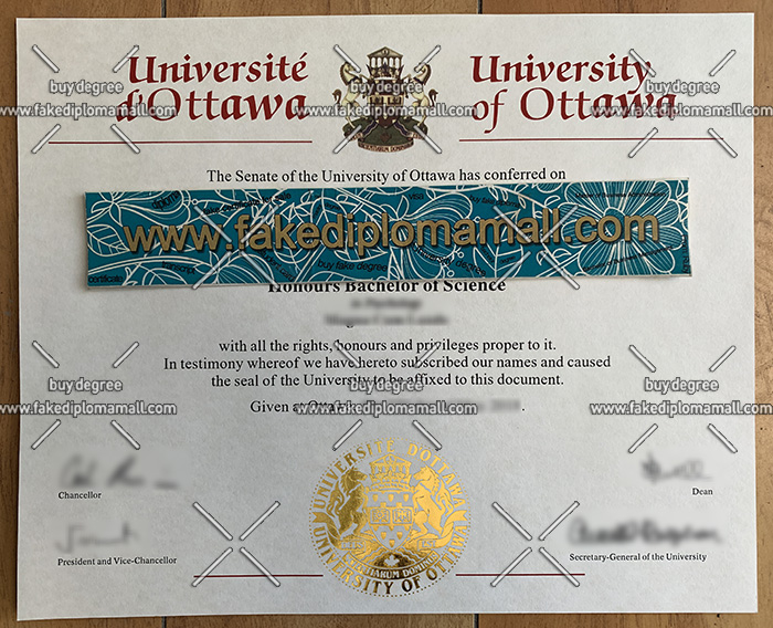 20190920160256 5d84f8309ca66 University of Ottawa Degree, Where to Buy Ottawa Fake Diploma?