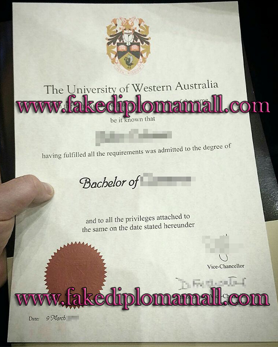 buy UWA fake diploma