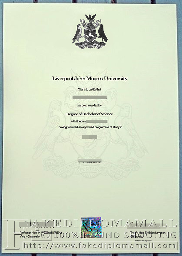 LJMU degree, Liverpool John Moores University diploma