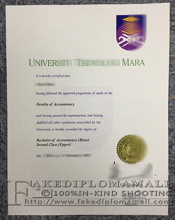how to get a Universiti Teknologi MARA degree, fake diploma, fake degree