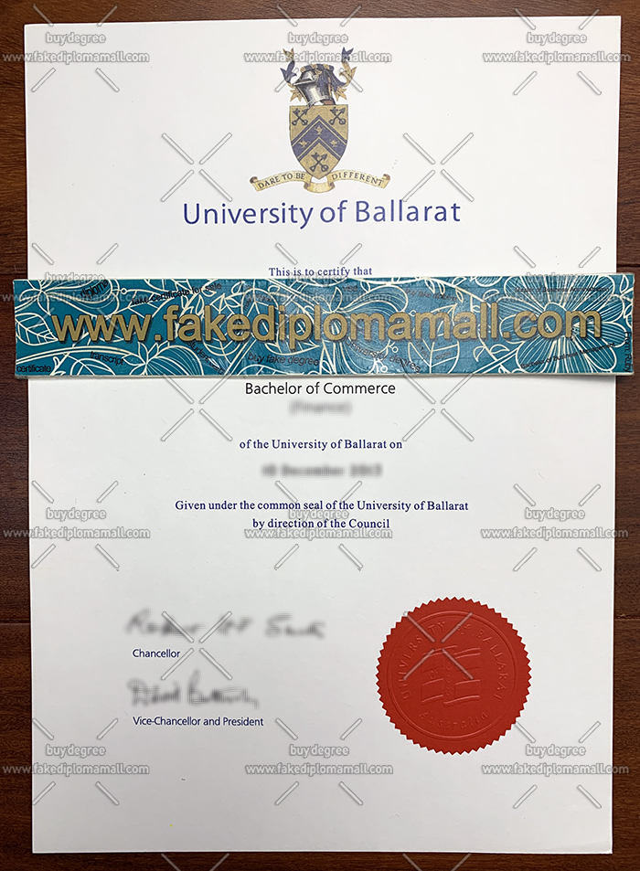 University of Ballarat diploma