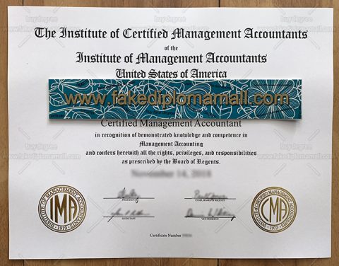 CMA Certificate | Best Site to Buy Fake Diploma