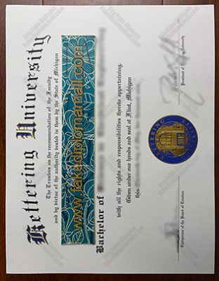 Kettering University Fake Degree Certificate 312x400 Samples