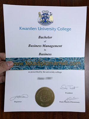 Kwantlen University College degree certificate 300x400 Home