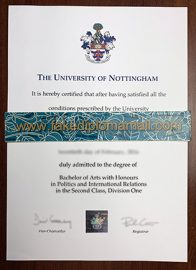 How To Buy The University of Nottingham BA Degree Certificate? | Best ...